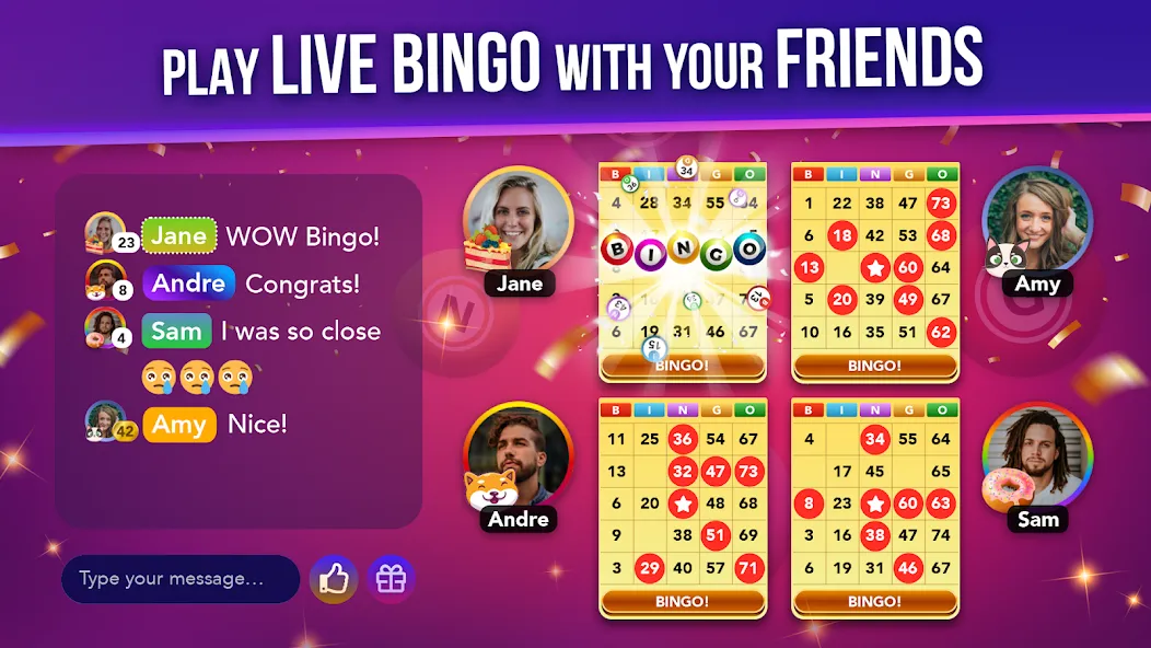 Скачать взломанную Live Play Bingo: Real Hosts (Лайв Плей Бинго)  [МОД Много монет] — полная версия apk на Андроид screen 5