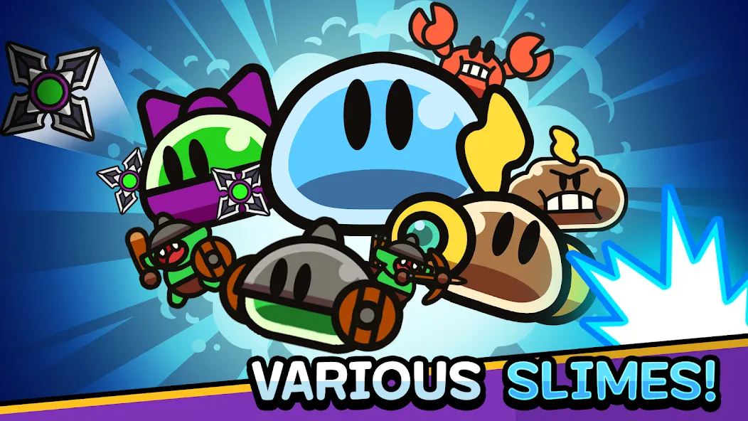 Скачать взлом Slime Quest (Слайм Квест)  [МОД Меню] — полная версия apk на Андроид screen 2