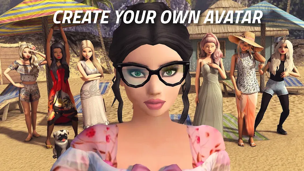 Взлом Avakin Life — 3D Virtual World (Авакин Лайф)  [МОД Бесконечные монеты] — последняя версия apk на Андроид screen 1