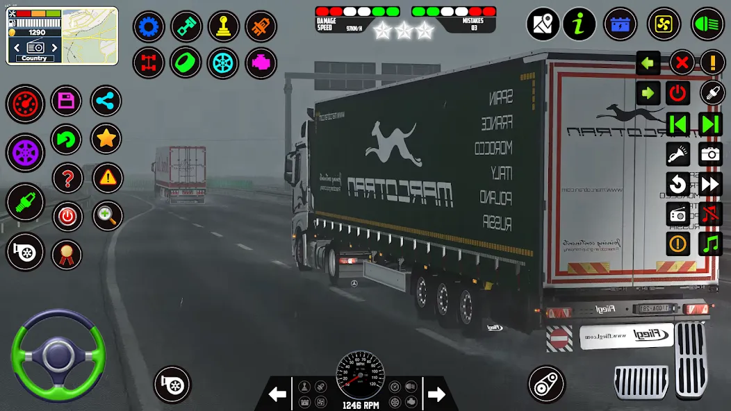 Скачать взломанную City Truck Simulator 2023  [МОД Много монет] — стабильная версия apk на Андроид screen 5