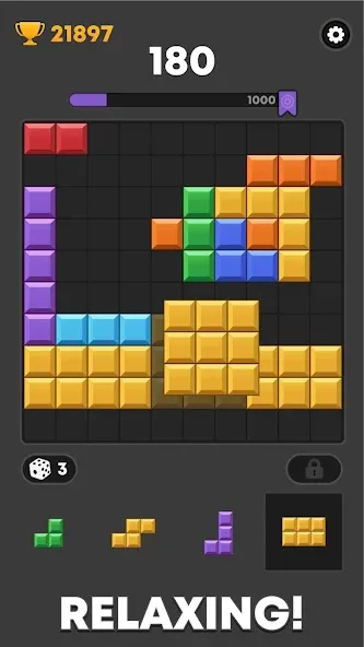 Взломанная Block Mania — Block Puzzle (Блок Мания)  [МОД Много монет] — стабильная версия apk на Андроид screen 1