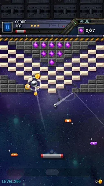 Взломанная Brick Breaker Star: Space King  [МОД Unlocked] — полная версия apk на Андроид screen 5