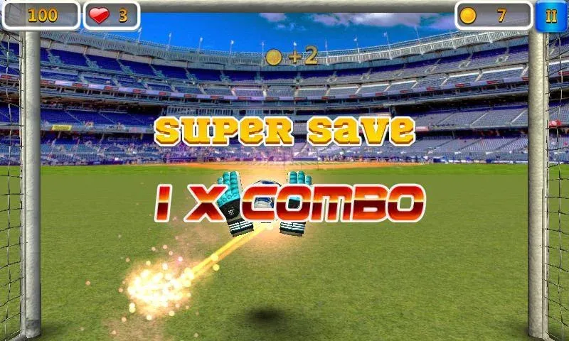 Скачать взломанную Super Goalkeeper — Soccer Game (упер Вратарь)  [МОД Unlimited Money] — стабильная версия apk на Андроид screen 1