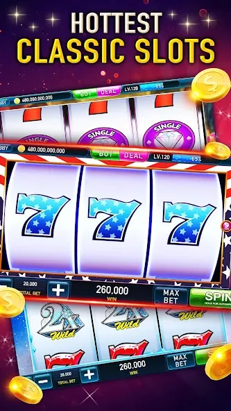 Скачать взломанную Slots Cash:Vegas Slot Machines (Слотс Кэш)  [МОД Unlocked] — последняя версия apk на Андроид screen 4