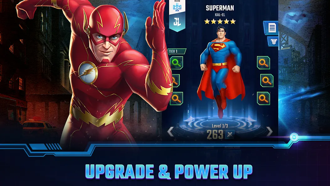 Взломанная DC Heroes & Villains: Match 3  [МОД Mega Pack] — полная версия apk на Андроид screen 5