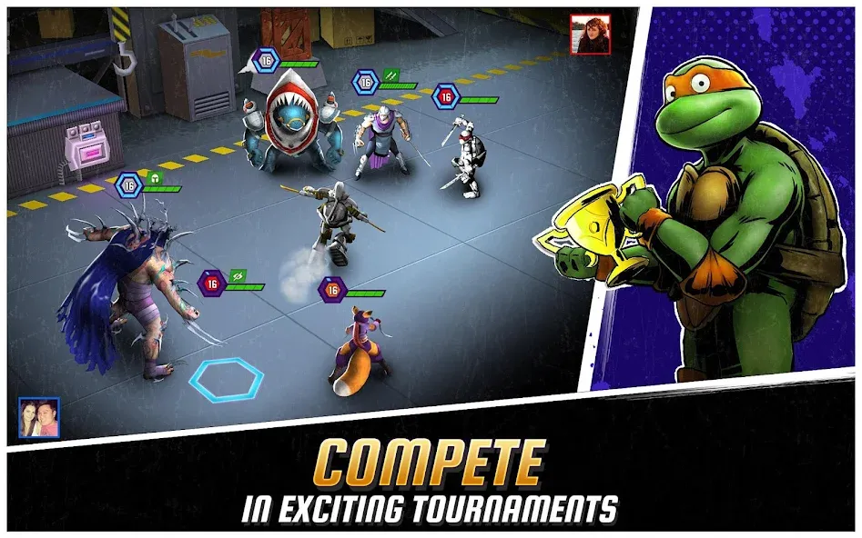 Взломанная Ninja Turtles: Legends  [МОД Unlocked] — стабильная версия apk на Андроид screen 3