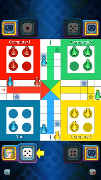 Взломанная Ludo Master™ — Ludo Board Game (Лудо Мастер)  [МОД Unlocked] — полная версия apk на Андроид screen 2