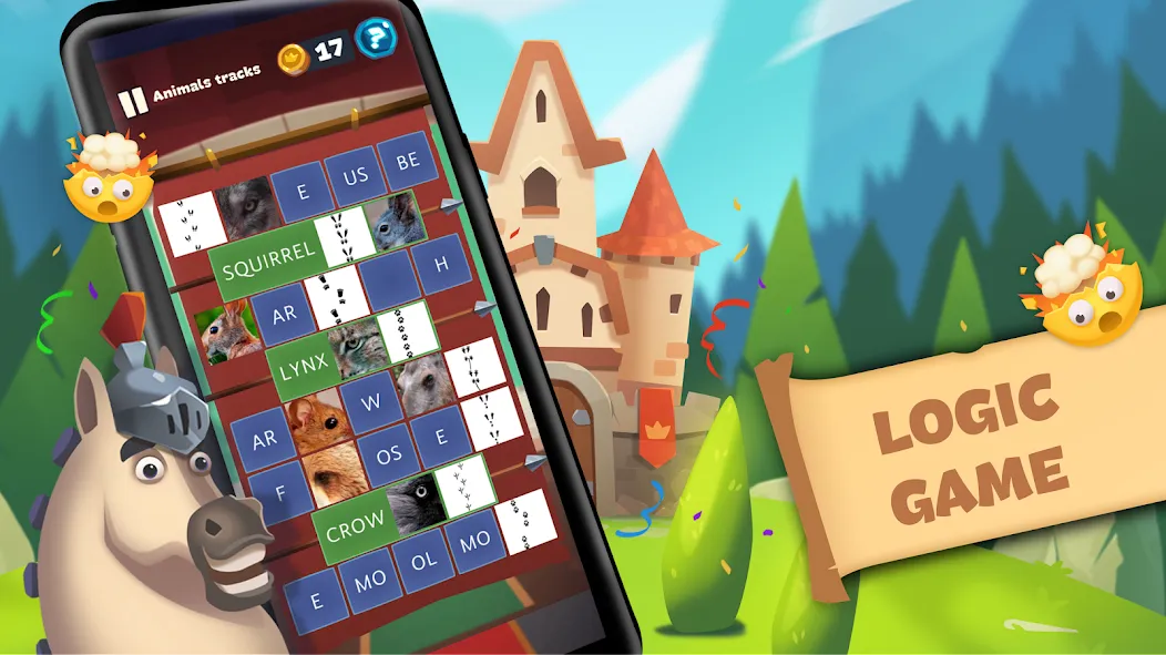 Взломанная Word Logic — Brain Game Puzzle  [МОД Все открыто] — последняя версия apk на Андроид screen 1