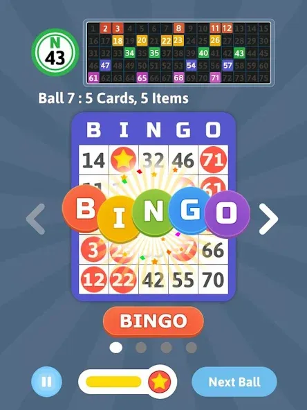 Взломанная Bingo Mania — Light Bingo Game (Бинго Мания)  [МОД Mega Pack] — стабильная версия apk на Андроид screen 5