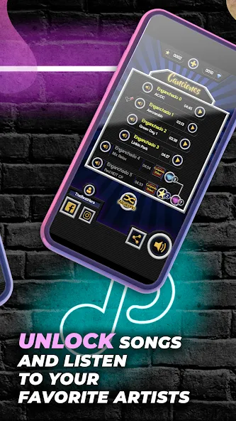 Взлом Guitar Hero Game: EDM Music (ЭДМ)  [МОД Много монет] — последняя версия apk на Андроид screen 2