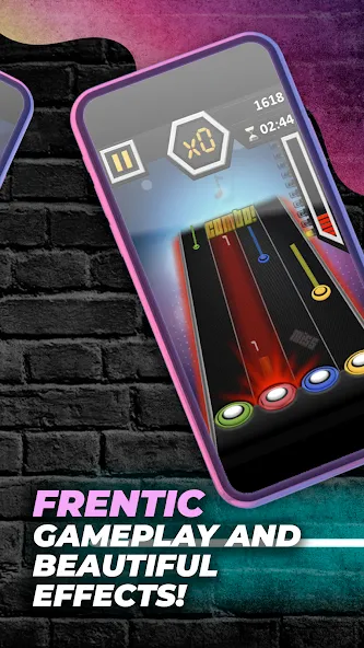 Взлом Guitar Hero Game: EDM Music (ЭДМ)  [МОД Много монет] — последняя версия apk на Андроид screen 3