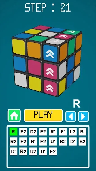 Скачать взломанную Magic Cube Solver  [МОД Меню] — последняя версия apk на Андроид screen 3