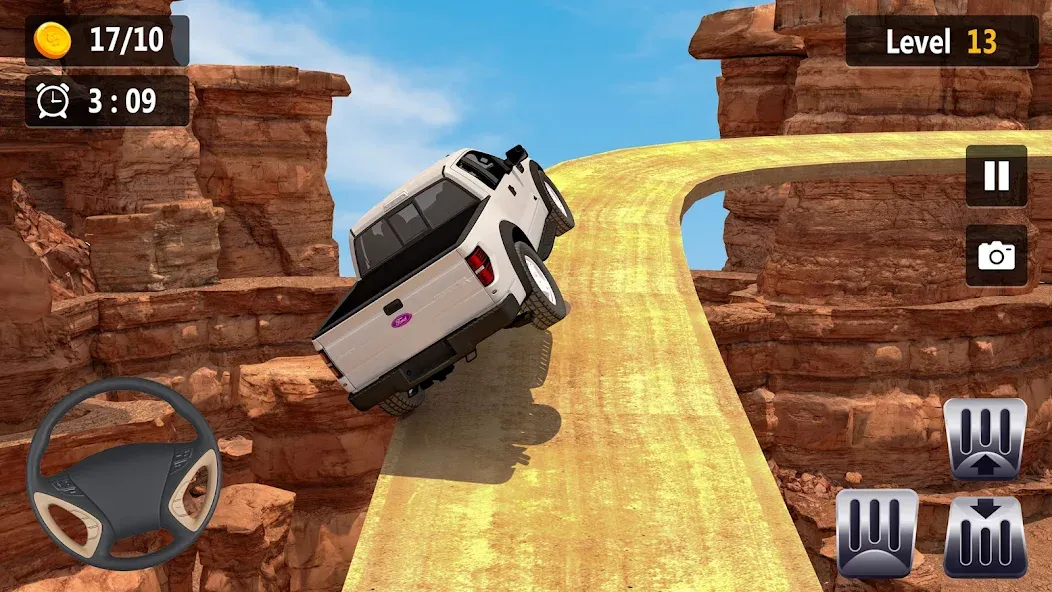 Скачать взлом Mountain Driving: 4×4 Climb  [МОД Меню] — последняя версия apk на Андроид screen 2