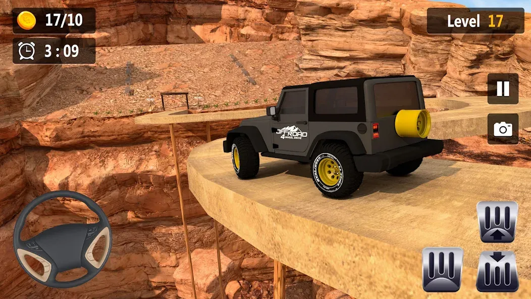 Скачать взлом Mountain Driving: 4×4 Climb  [МОД Меню] — последняя версия apk на Андроид screen 4