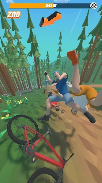 Взлом Bike Hill 3D (Байк Хилл 3Д)  [МОД Много монет] — стабильная версия apk на Андроид screen 3