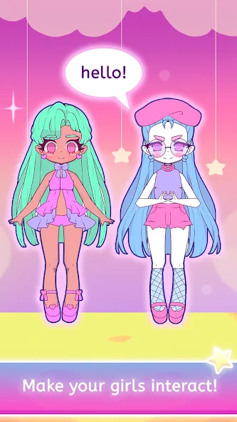 Скачать взлом Mimistar dress up chibi doll (Министар)  [МОД Все открыто] — полная версия apk на Андроид screen 5