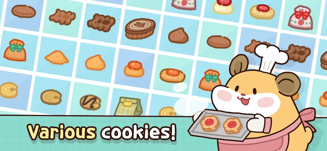 Скачать взлом Hamster Cookie Factory  [МОД Много денег] — стабильная версия apk на Андроид screen 2