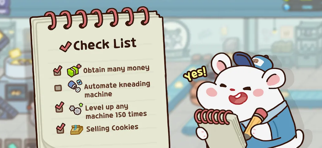 Скачать взлом Hamster Cookie Factory  [МОД Много денег] — стабильная версия apk на Андроид screen 3