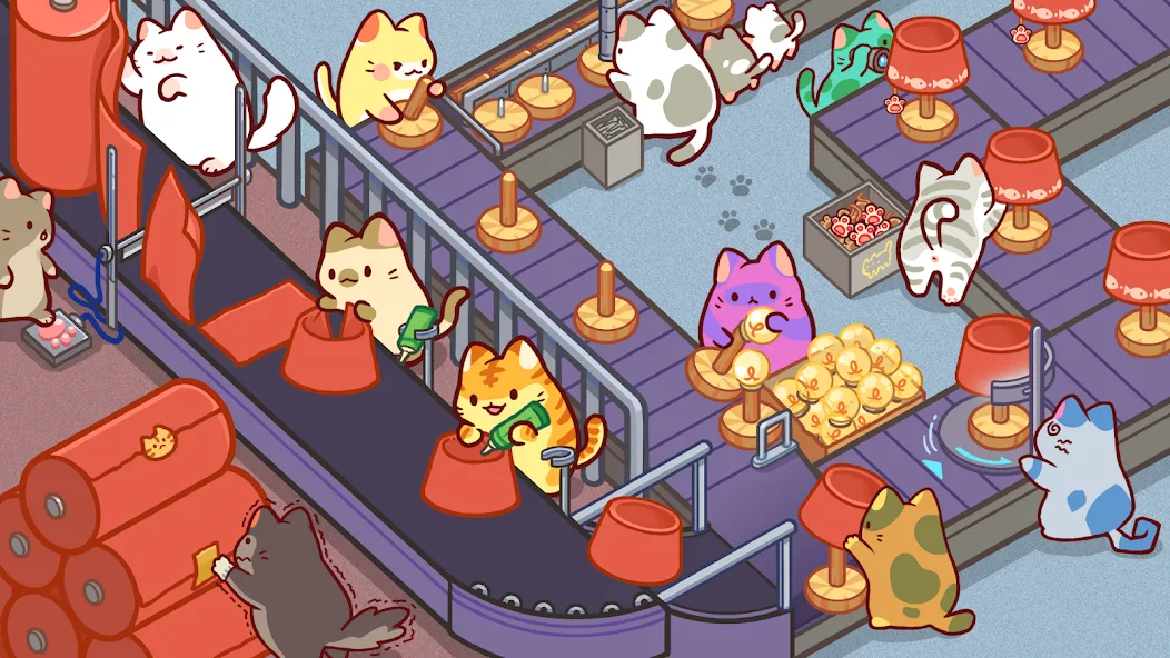 Взлом Kitty Cat Tycoon (Китти Кэт Тайкун)  [МОД Много монет] — стабильная версия apk на Андроид screen 2