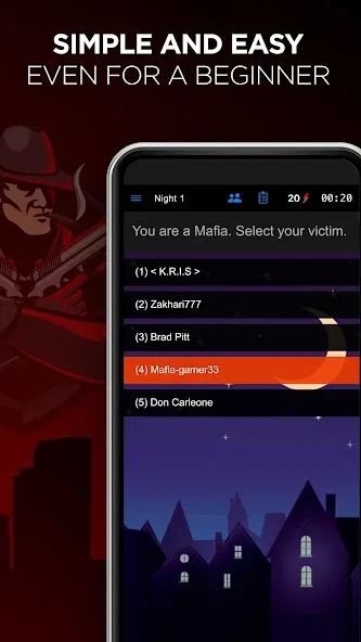 Взлом Mafia Online With Video Chat  [МОД Бесконечные монеты] — полная версия apk на Андроид screen 3