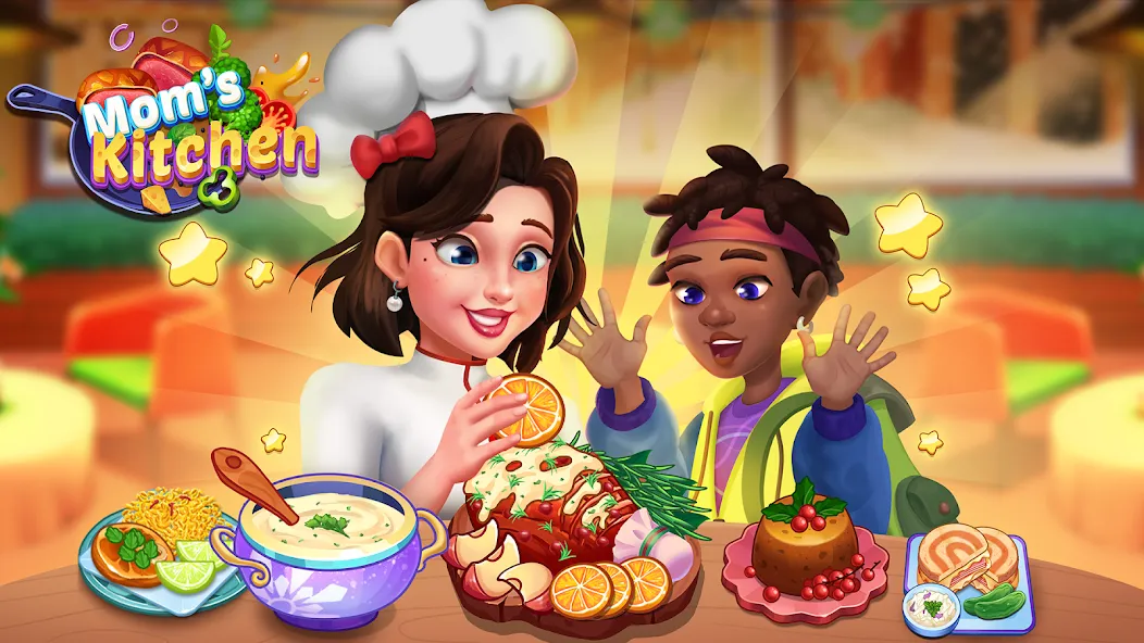 Скачать взломанную Mom's Kitchen : Cooking Games  [МОД Menu] — последняя версия apk на Андроид screen 1