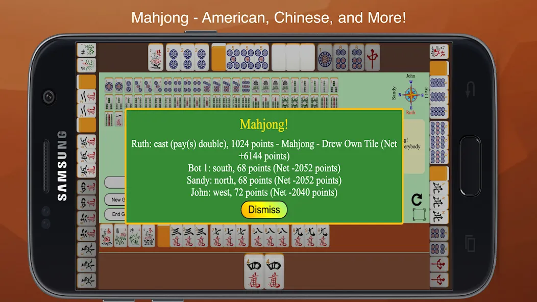 Скачать взлом Mahjong 4 Friends (Маджонг 4 Друзей)  [МОД Все открыто] — полная версия apk на Андроид screen 1