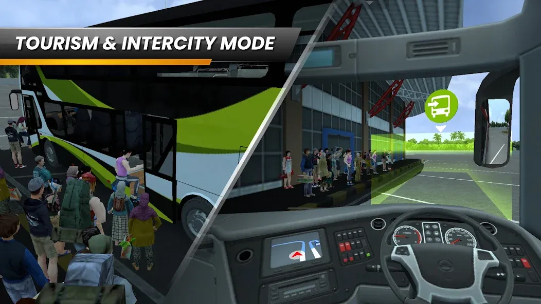 Скачать взлом Bus Simulator Indonesia (Бус Симулятор Индонезия)  [МОД Много денег] — стабильная версия apk на Андроид screen 4