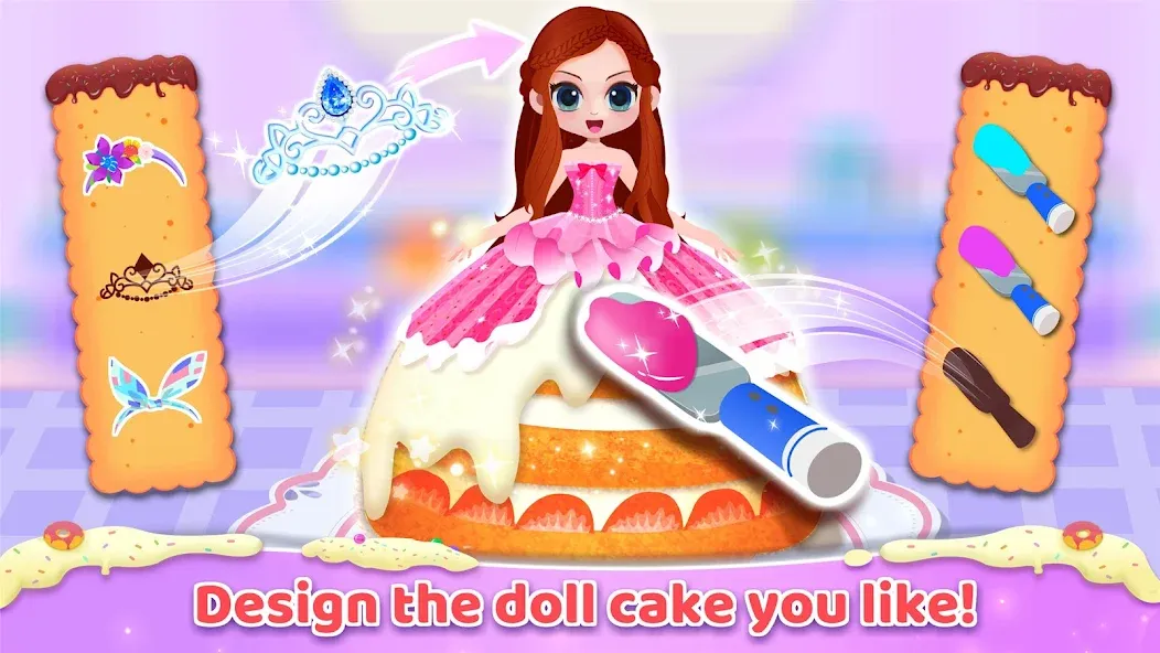 Скачать взлом Little Panda: Sweet Bakery  [МОД Menu] — стабильная версия apk на Андроид screen 3