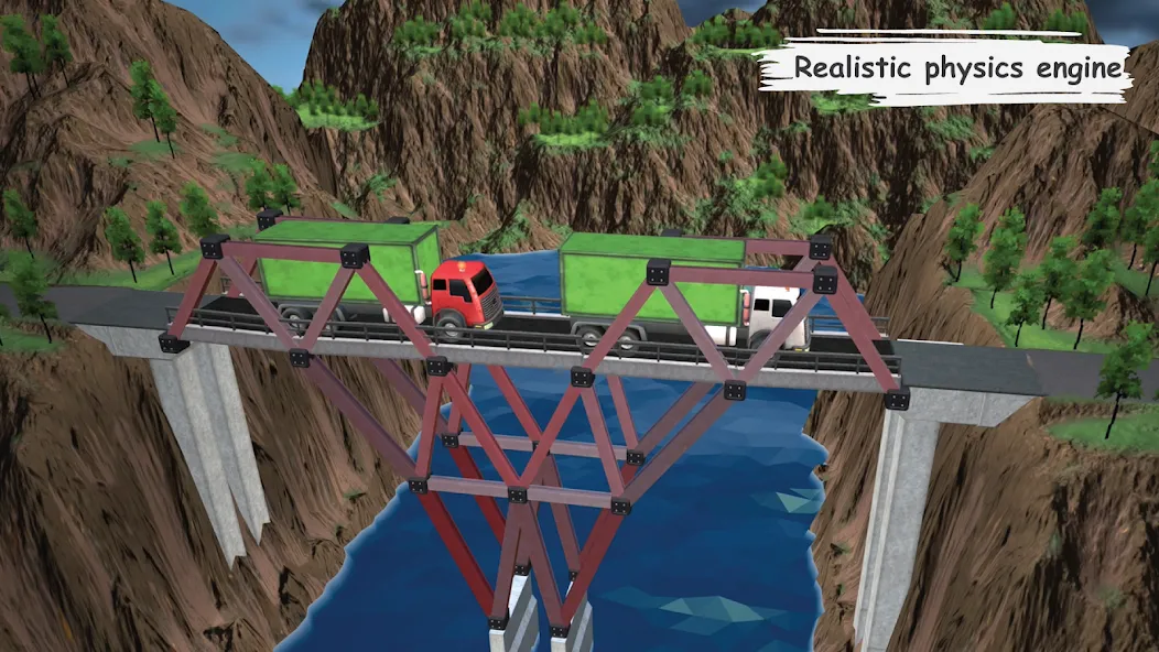 Взлом Bridgezz: Bridge Construction (Бриджзз)  [МОД Много денег] — стабильная версия apk на Андроид screen 4