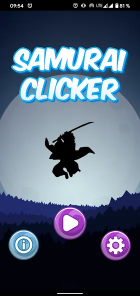 Скачать взломанную Samurai Clicker (Самурай Кликер)  [МОД Все открыто] — стабильная версия apk на Андроид screen 1