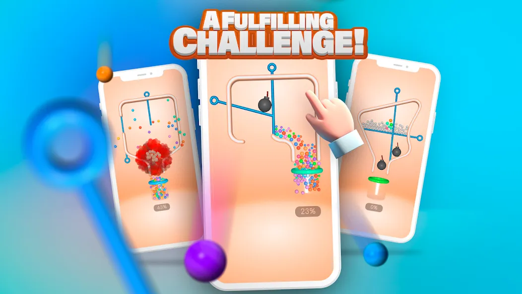 Взломанная Pull the Pin (Пул зе пин)  [МОД Mega Pack] — полная версия apk на Андроид screen 4