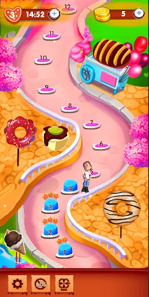 Взломанная Candy Blast : candy love (Кэнди Бласт)  [МОД Menu] — полная версия apk на Андроид screen 4