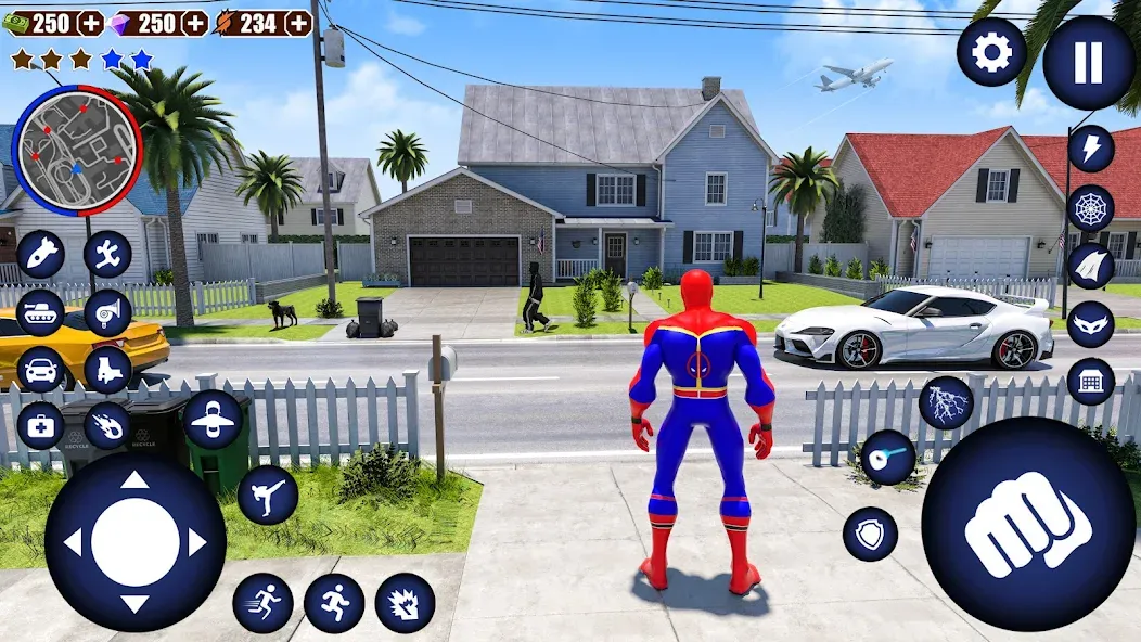 Взлом Flying Superhero Robot Games (Флайинг Супергерой Робот Игры)  [МОД Много денег] — полная версия apk на Андроид screen 4