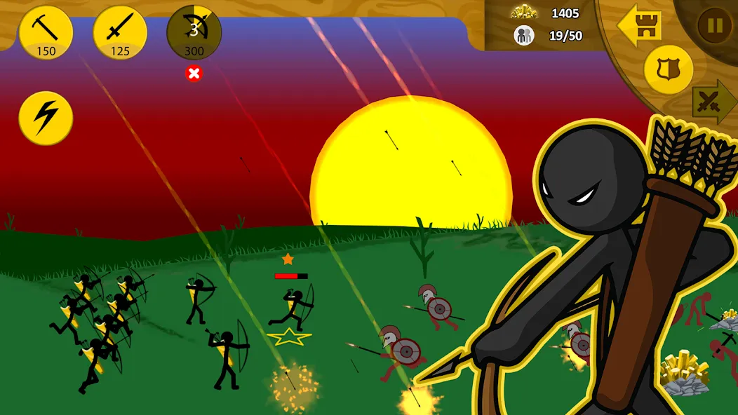 Взломанная Stick War: Legacy (Стик Вар)  [МОД Unlimited Money] — полная версия apk на Андроид screen 3