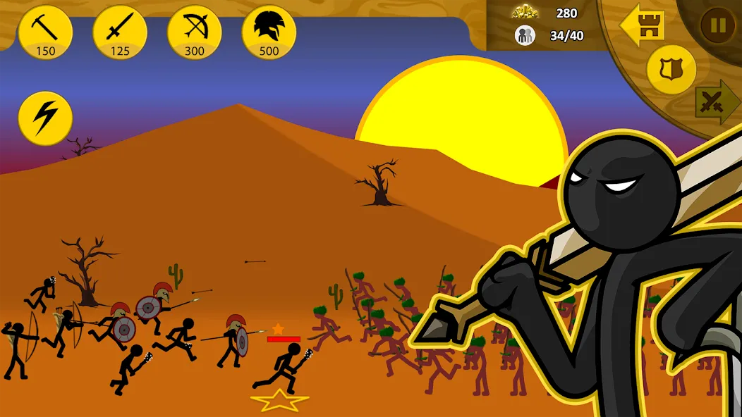 Взломанная Stick War: Legacy (Стик Вар)  [МОД Unlimited Money] — полная версия apk на Андроид screen 4