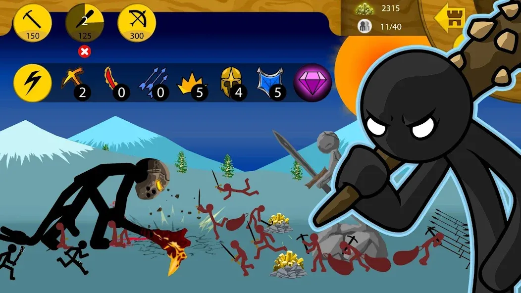 Взломанная Stick War: Legacy (Стик Вар)  [МОД Unlimited Money] — полная версия apk на Андроид screen 5