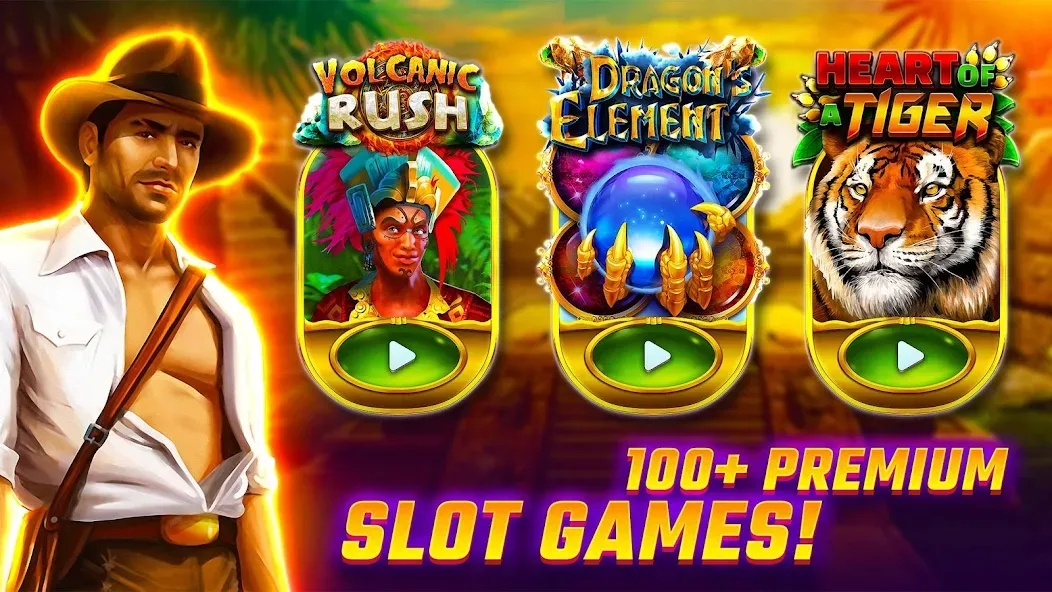 Скачать взломанную Slots WOW Casino Slot Machine (Слотс ВОУ)  [МОД Меню] — последняя версия apk на Андроид screen 2