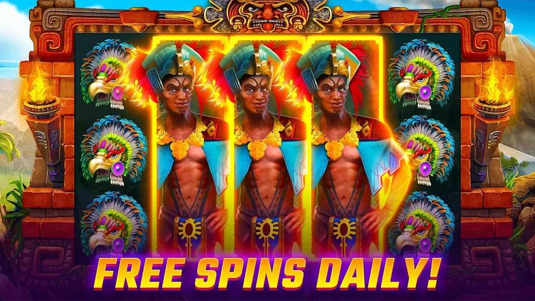 Скачать взломанную Slots WOW Casino Slot Machine (Слотс ВОУ)  [МОД Меню] — последняя версия apk на Андроид screen 3