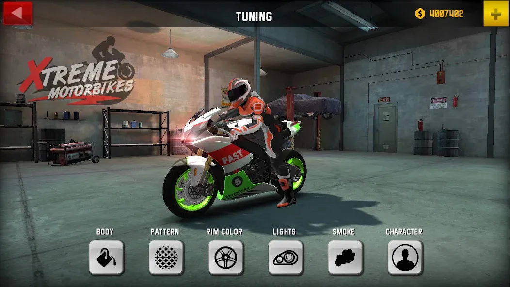 Скачать взлом Xtreme Motorbikes (Экстрим моторбайкс)  [МОД Unlimited Money] — последняя версия apk на Андроид screen 1