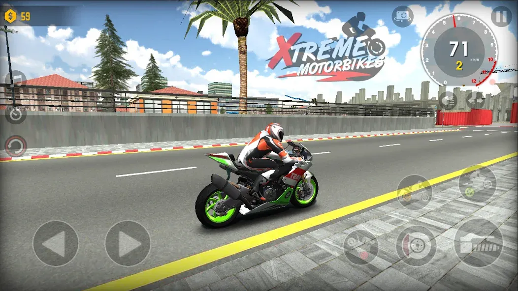 Скачать взлом Xtreme Motorbikes (Экстрим моторбайкс)  [МОД Unlimited Money] — последняя версия apk на Андроид screen 2