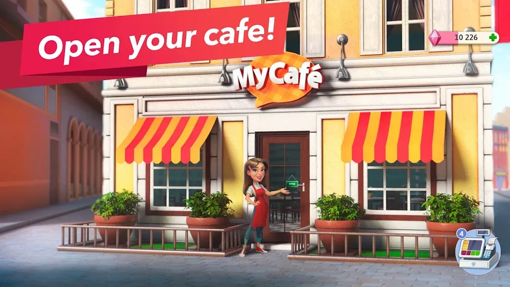 Взлом My Cafe — Restaurant Game  [МОД Много денег] — стабильная версия apk на Андроид screen 1