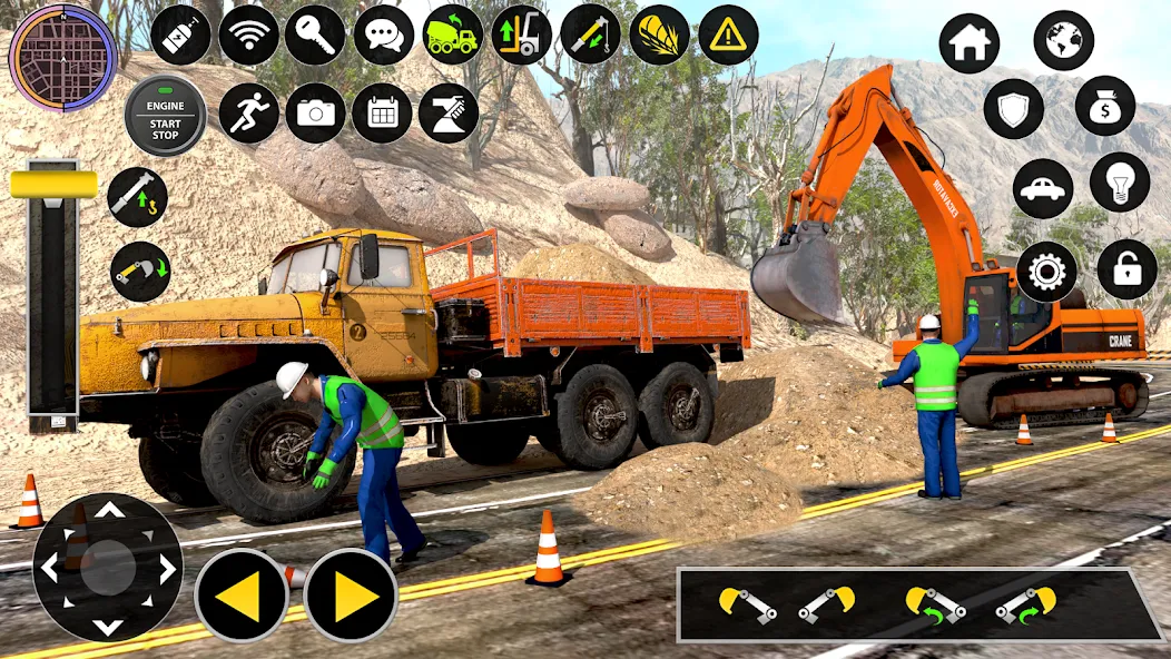 Скачать взлом Construction Excavator Game 3D  [МОД Unlimited Money] — стабильная версия apk на Андроид screen 2