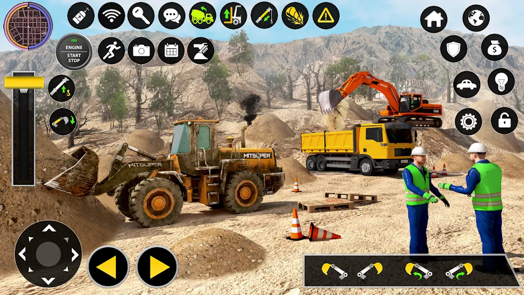 Скачать взлом Construction Excavator Game 3D  [МОД Unlimited Money] — стабильная версия apk на Андроид screen 5