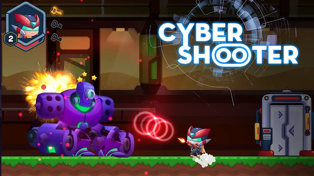 Взлом Metal Gun — Cyber Soldier (Метал Ган)  [МОД Много денег] — последняя версия apk на Андроид screen 3