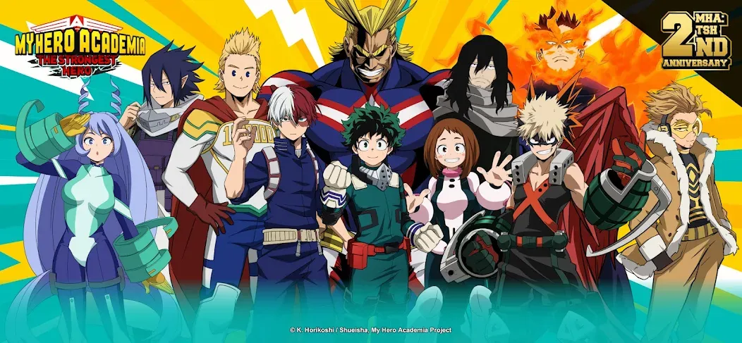 Взлом MHA:The Strongest Hero (Эмха)  [МОД Много монет] — полная версия apk на Андроид screen 1