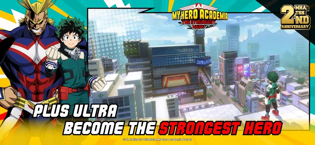 Взлом MHA:The Strongest Hero (Эмха)  [МОД Много монет] — полная версия apk на Андроид screen 2