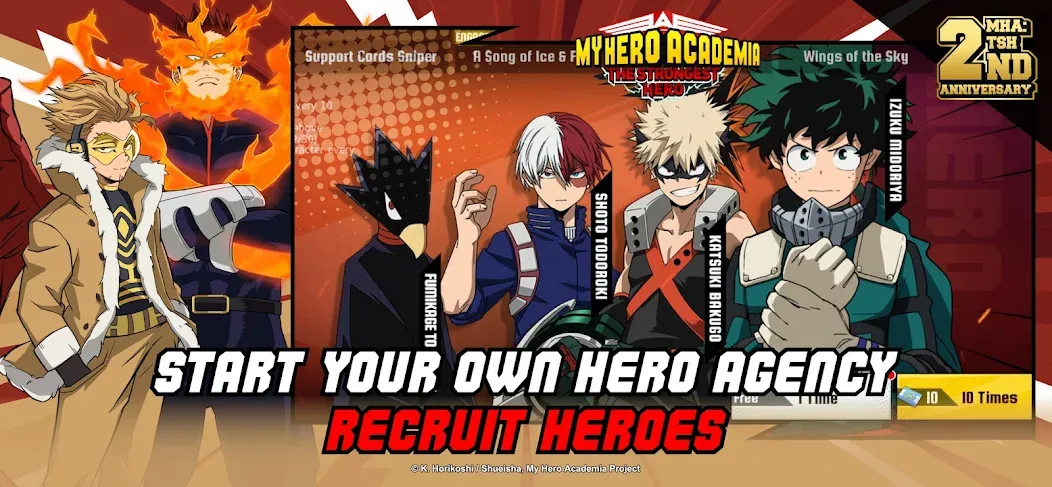 Взлом MHA:The Strongest Hero (Эмха)  [МОД Много монет] — полная версия apk на Андроид screen 5