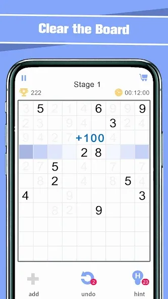 Скачать взломанную Match Ten — Relax Number Game (Матч Тен)  [МОД Меню] — полная версия apk на Андроид screen 2