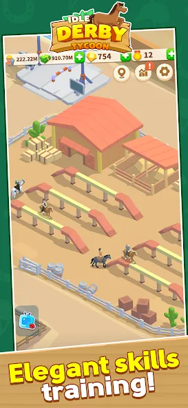 Взломанная Idle Derby Tycoon (Айдл Дерби Тайкун)  [МОД Много денег] — стабильная версия apk на Андроид screen 4