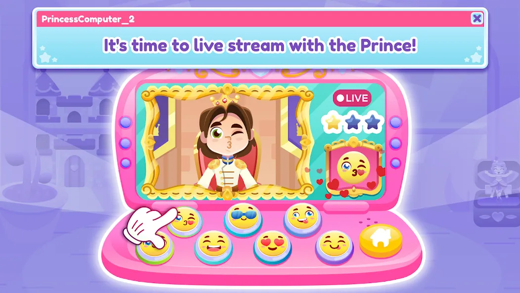 Взломанная Princess Computer 2 Girl Games  [МОД Бесконечные монеты] — последняя версия apk на Андроид screen 3